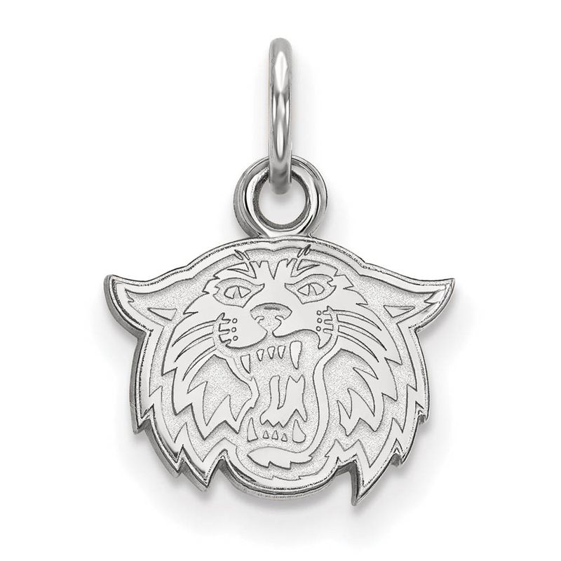 10k White Gold Villanova U. Xs (Tiny) Mascot Charm Or Pendant